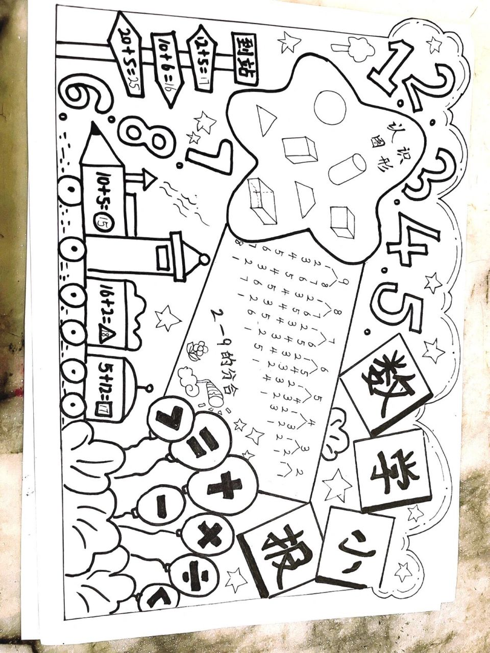 数学手抄报 万能小红书什么都可以找到