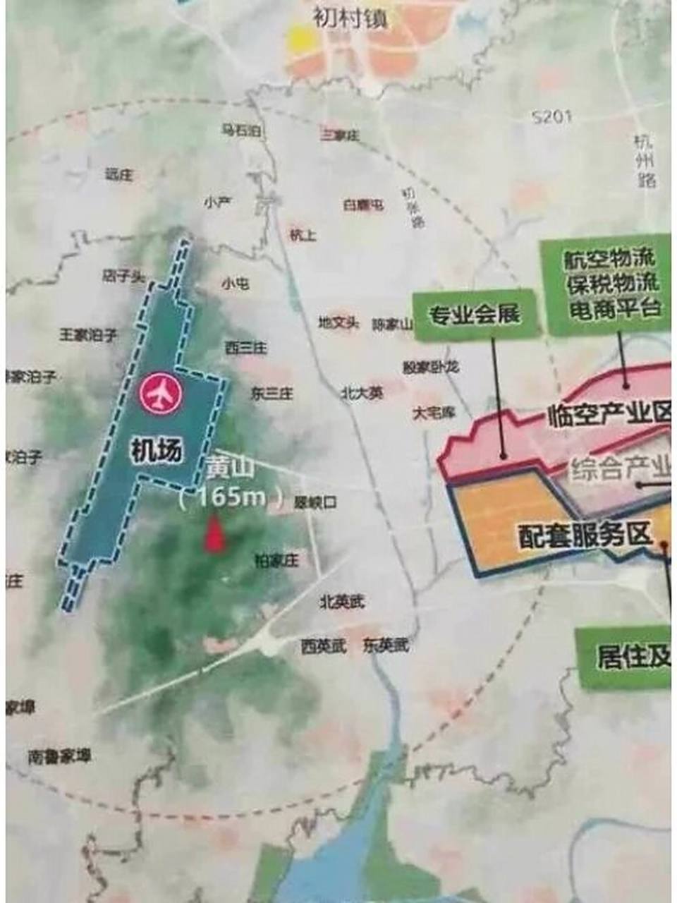威海新机场规划图 大家有没有知道威海新机场什么时间动工?求解!