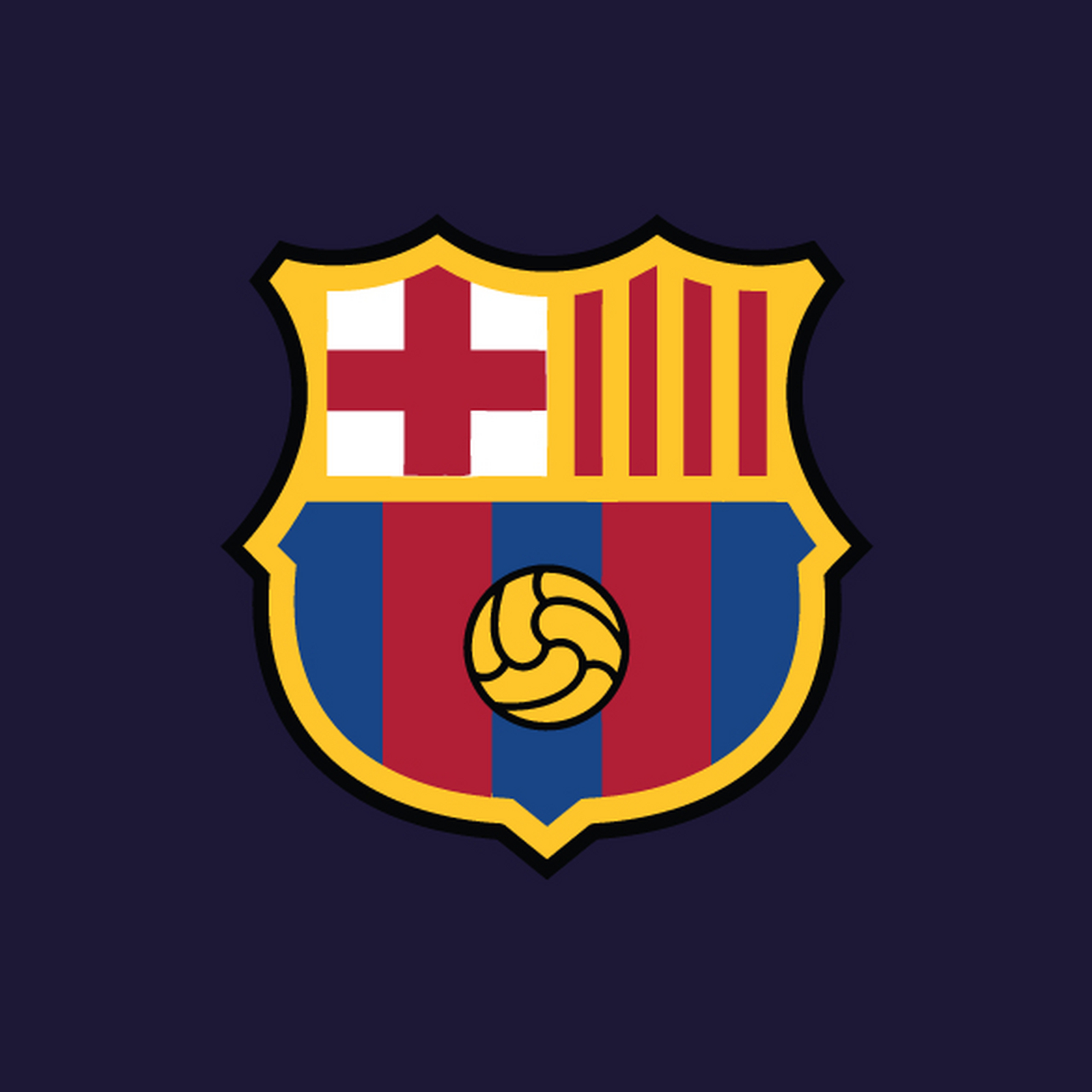 有消息表示巴萨高层考虑再次启动改善现在队徽的提案.