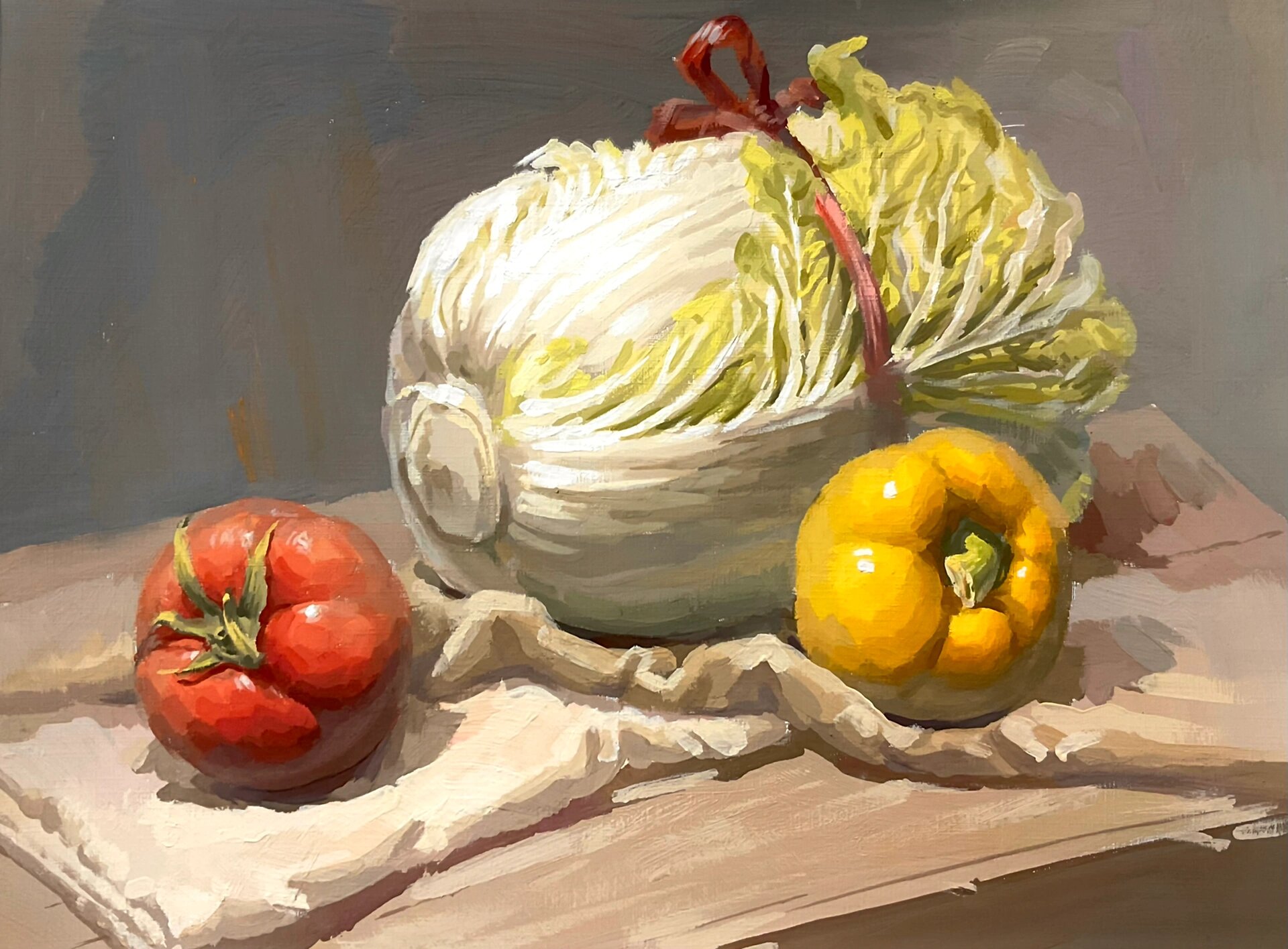 8k水粉静物 完整步骤图(天津画室