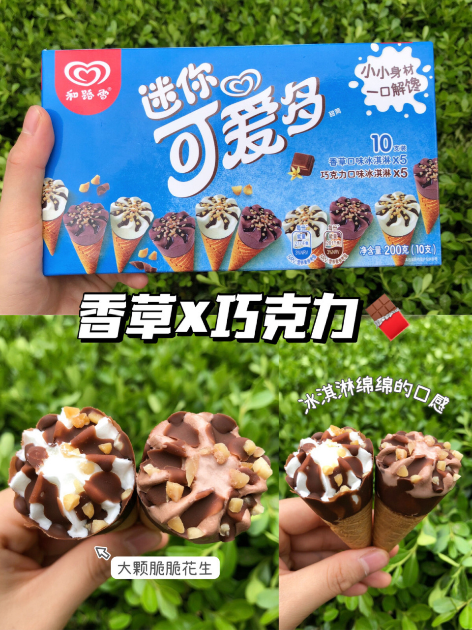 迷你可爱多10种口味大测评! 周周一直是可爱多的粉丝!