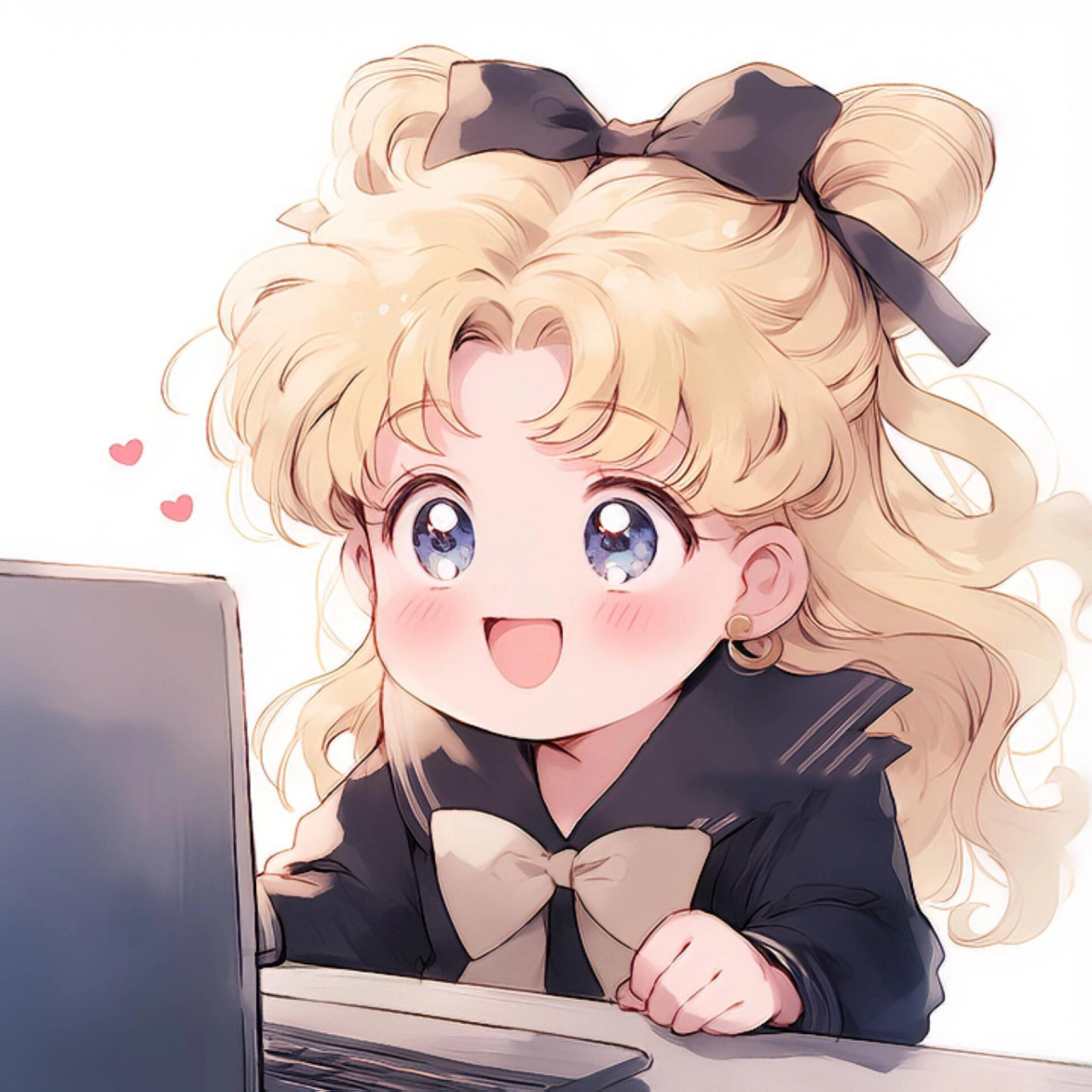 申请为你的工作头像|可爱的小助理