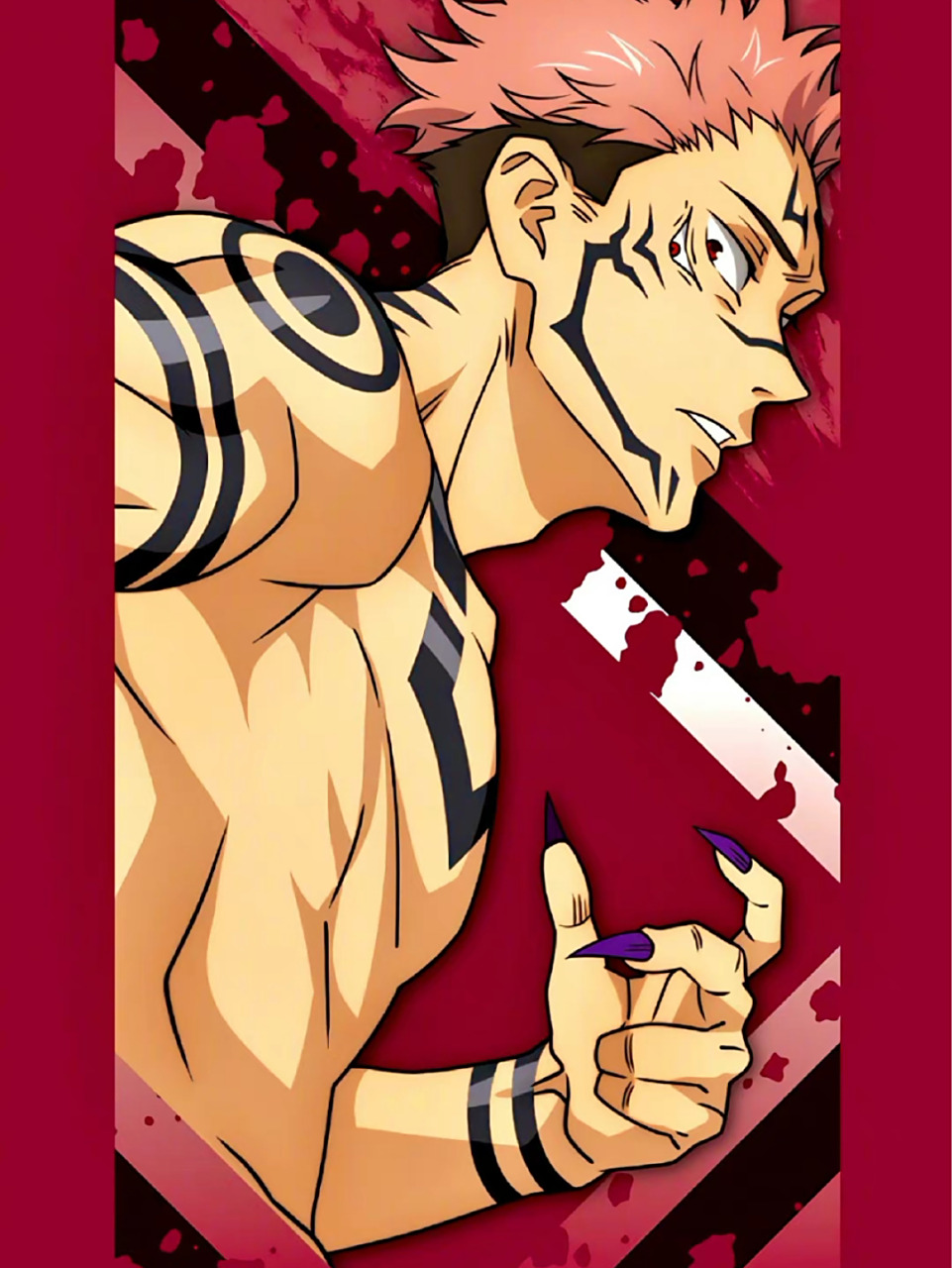 两面宿傩 如果把宿傩的90扯下来会发生什么[吃瓜] 	 果断用图做了个