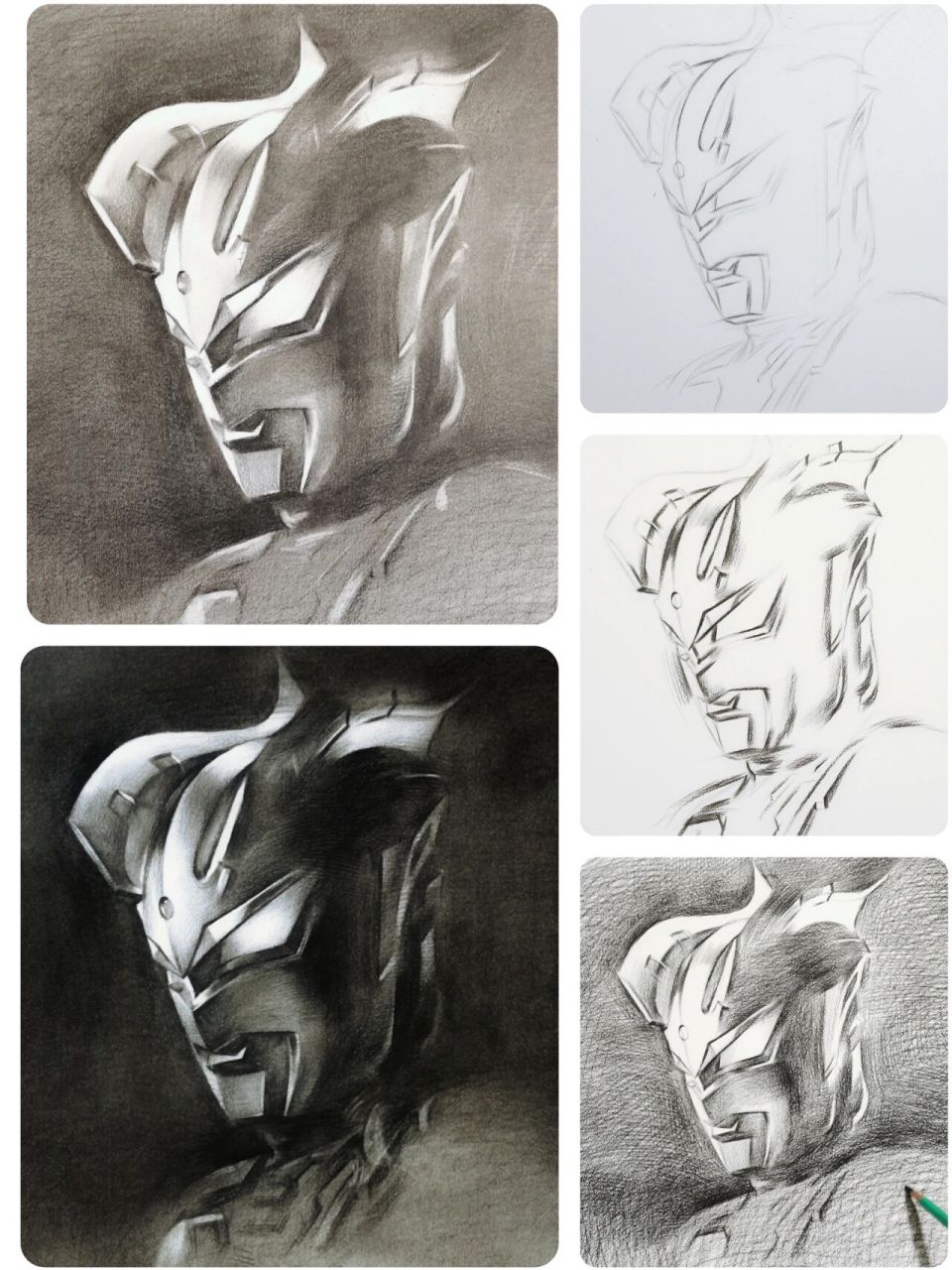 奥特曼绘画～赛罗