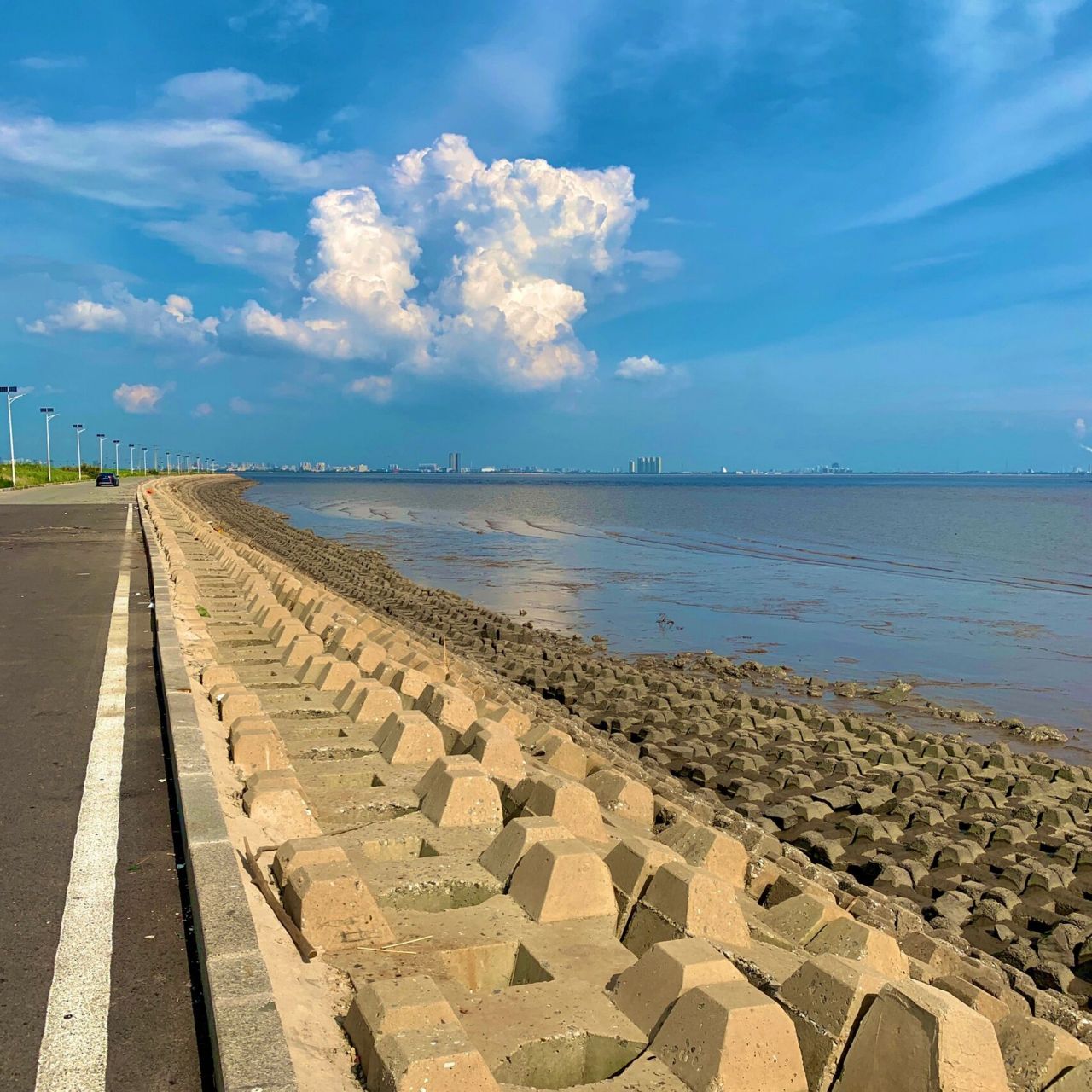 无海边不夏天🏖盘锦金帛滩🌊  选一个休息♨️的午后 约一个