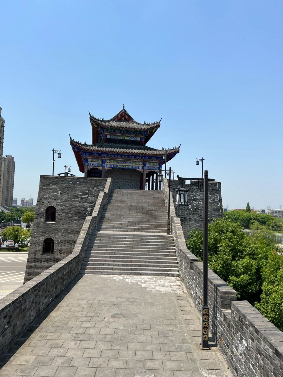 马鞍山当涂清源门|古城墙遗址景区 马鞍山当涂清源门古城墙 当涂太平