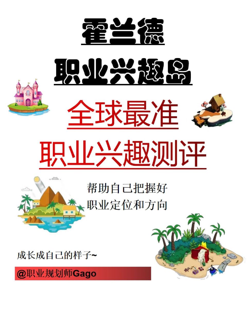 霍蘭德職業興趣島測試97全球最準職業測試 97該測試是通過選擇