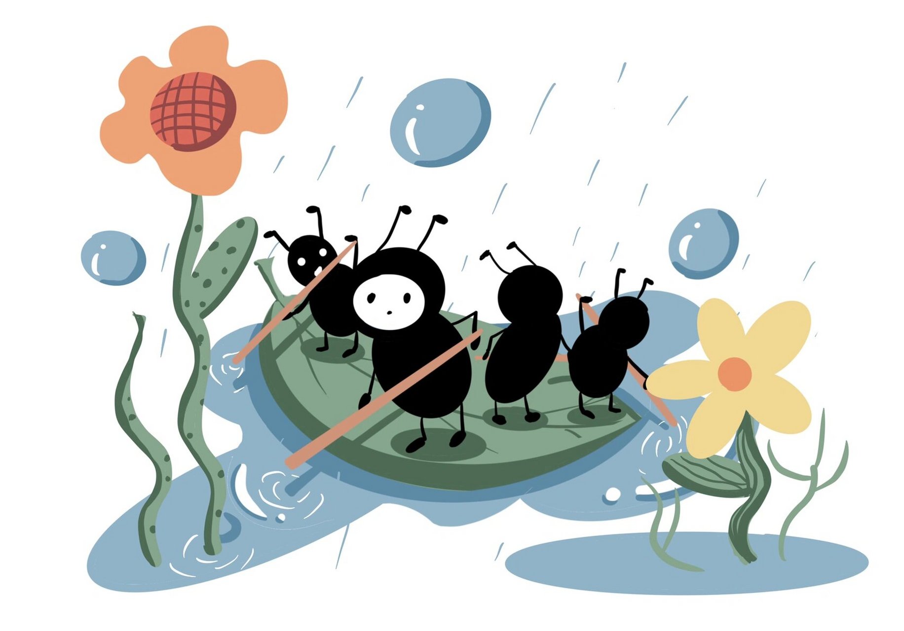 蚂蚁王国历险记91 #幼儿# #幼儿插画# ##幼儿园课程故事# #幼儿故事