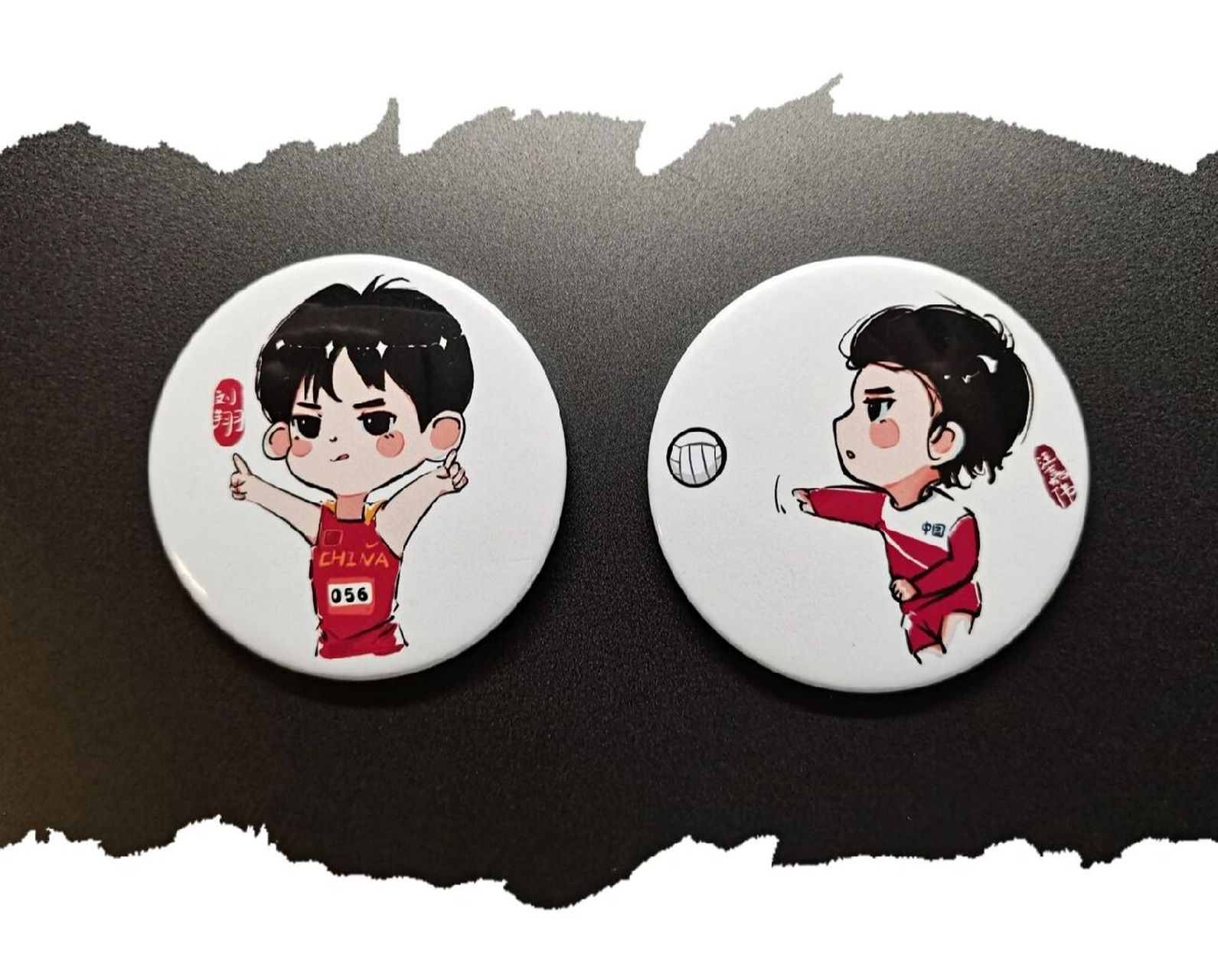 图说亚运之卡通篇 图166原型为2010年广州亚运会男子110m栏冠军刘翔