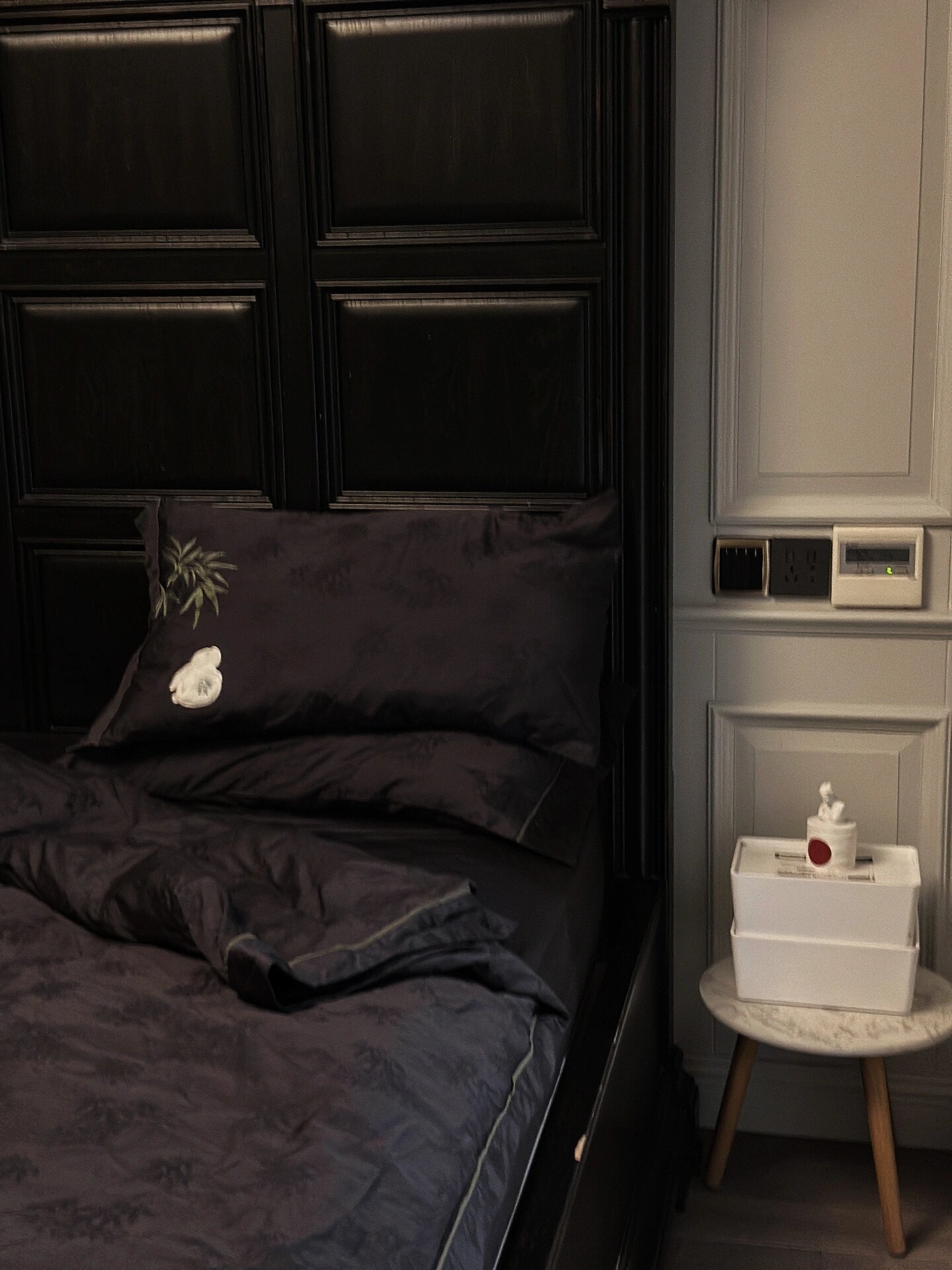 好高级!黑色床单真的惊艳到我了