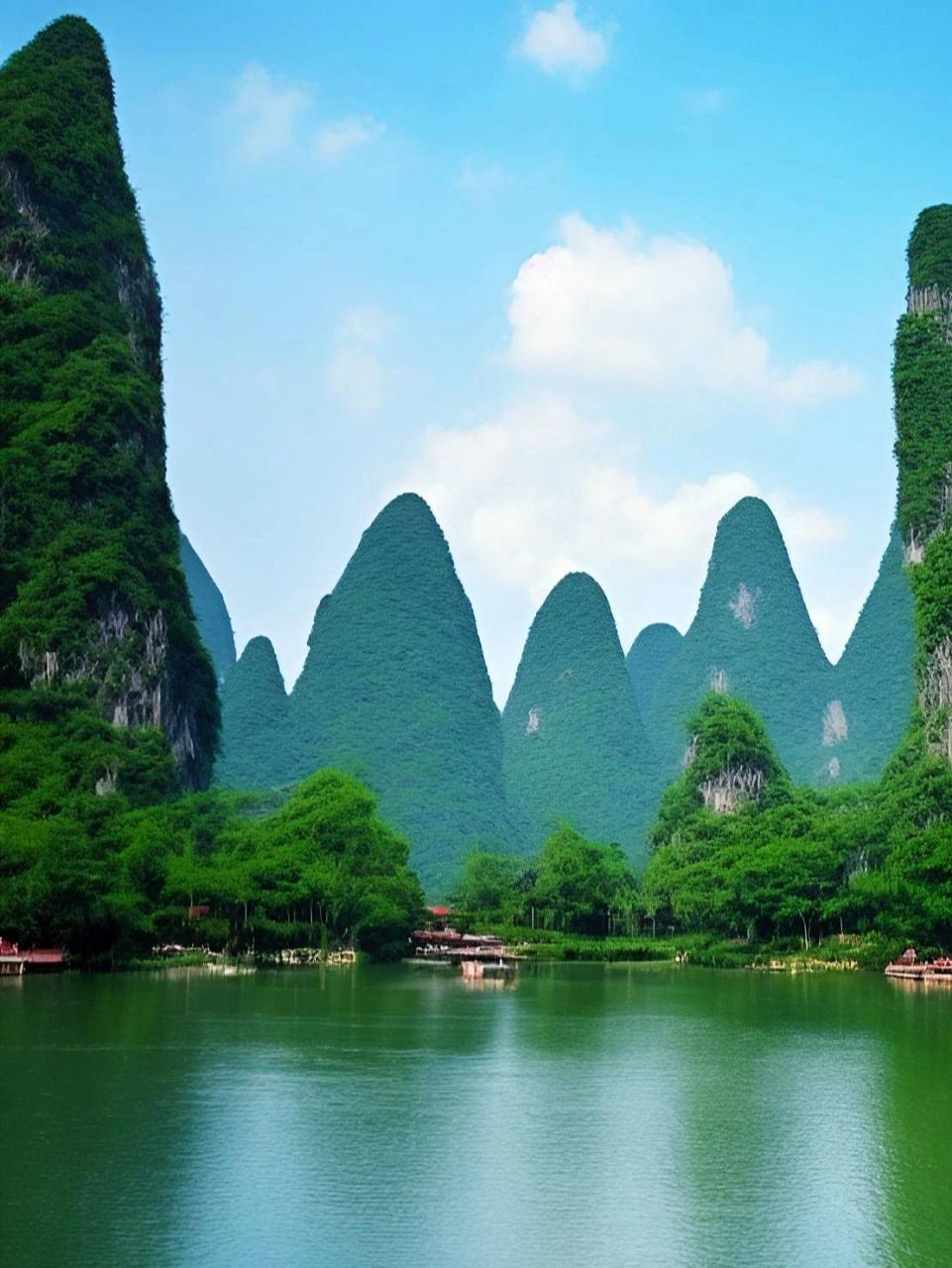 桂林山水真实图片