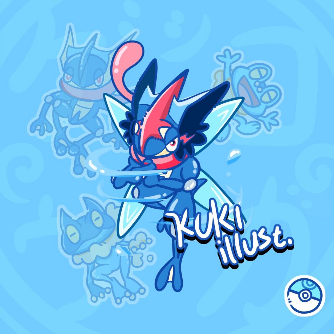 根据观察,甲贺忍蛙的头像使用率挺高～ 单独出一期甲贺忍蛙一家 新的