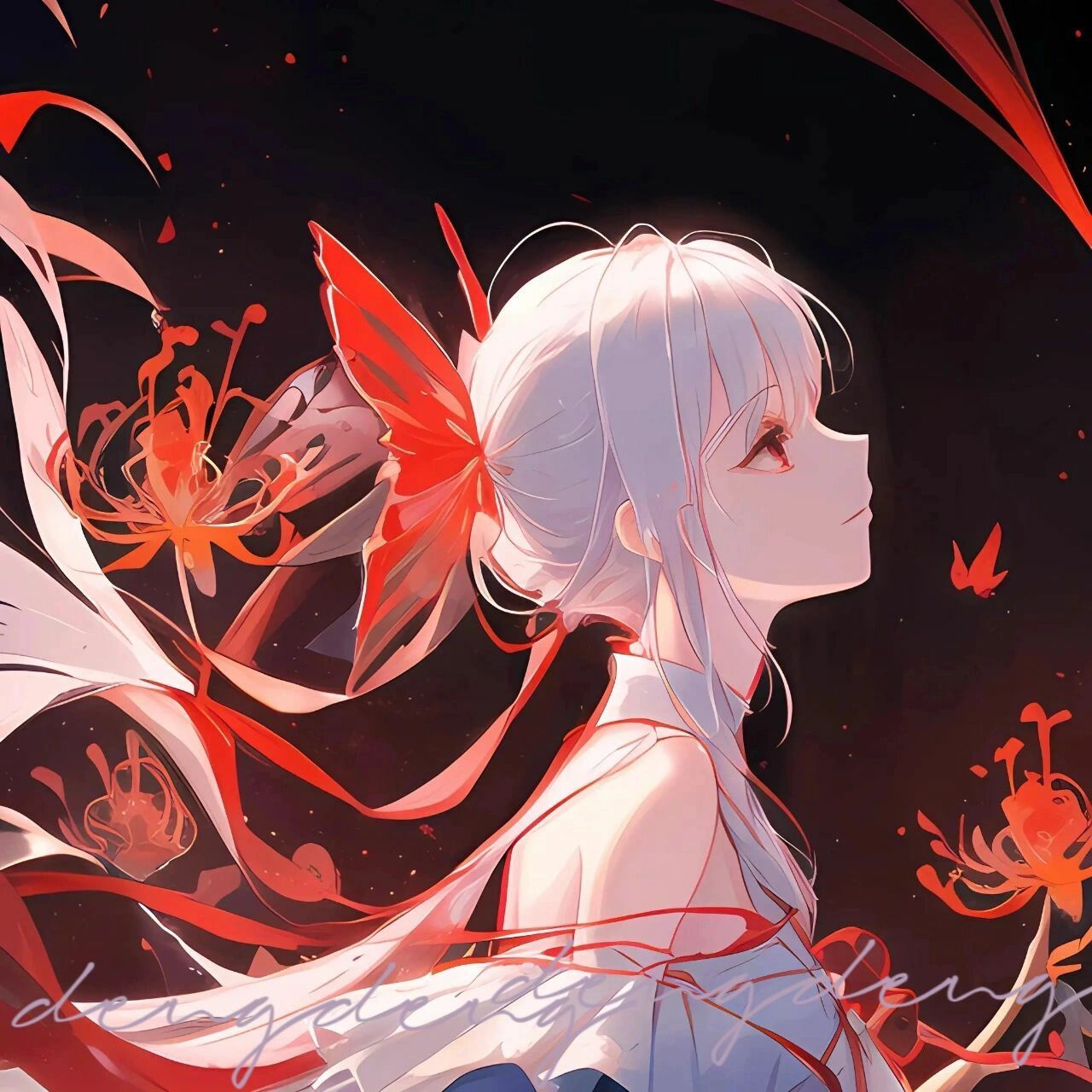 彼岸花少女第二期 彼岸花开花落一千年花开一千年生叶不见花,生花不见