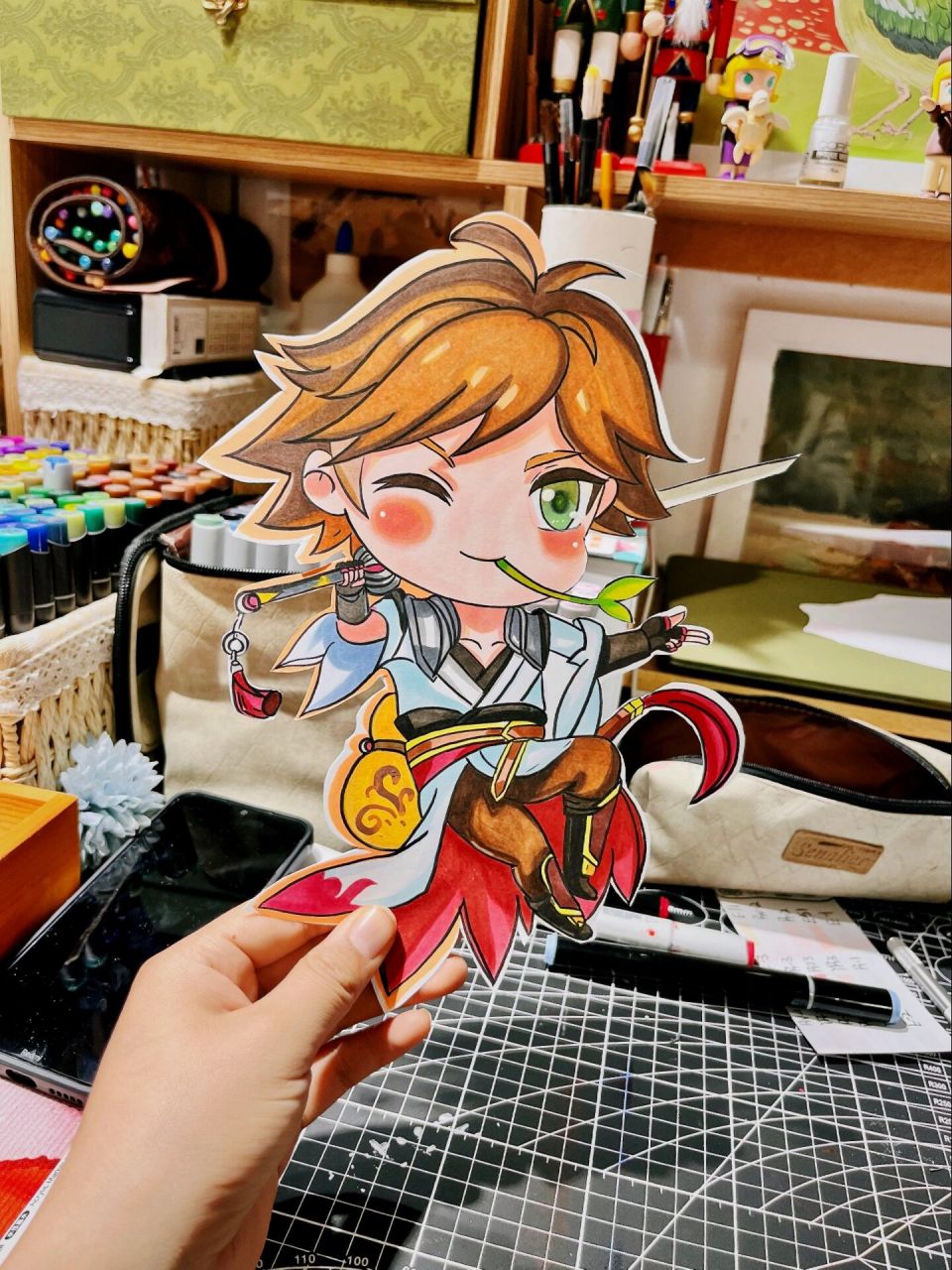 q版李白 含步骤图