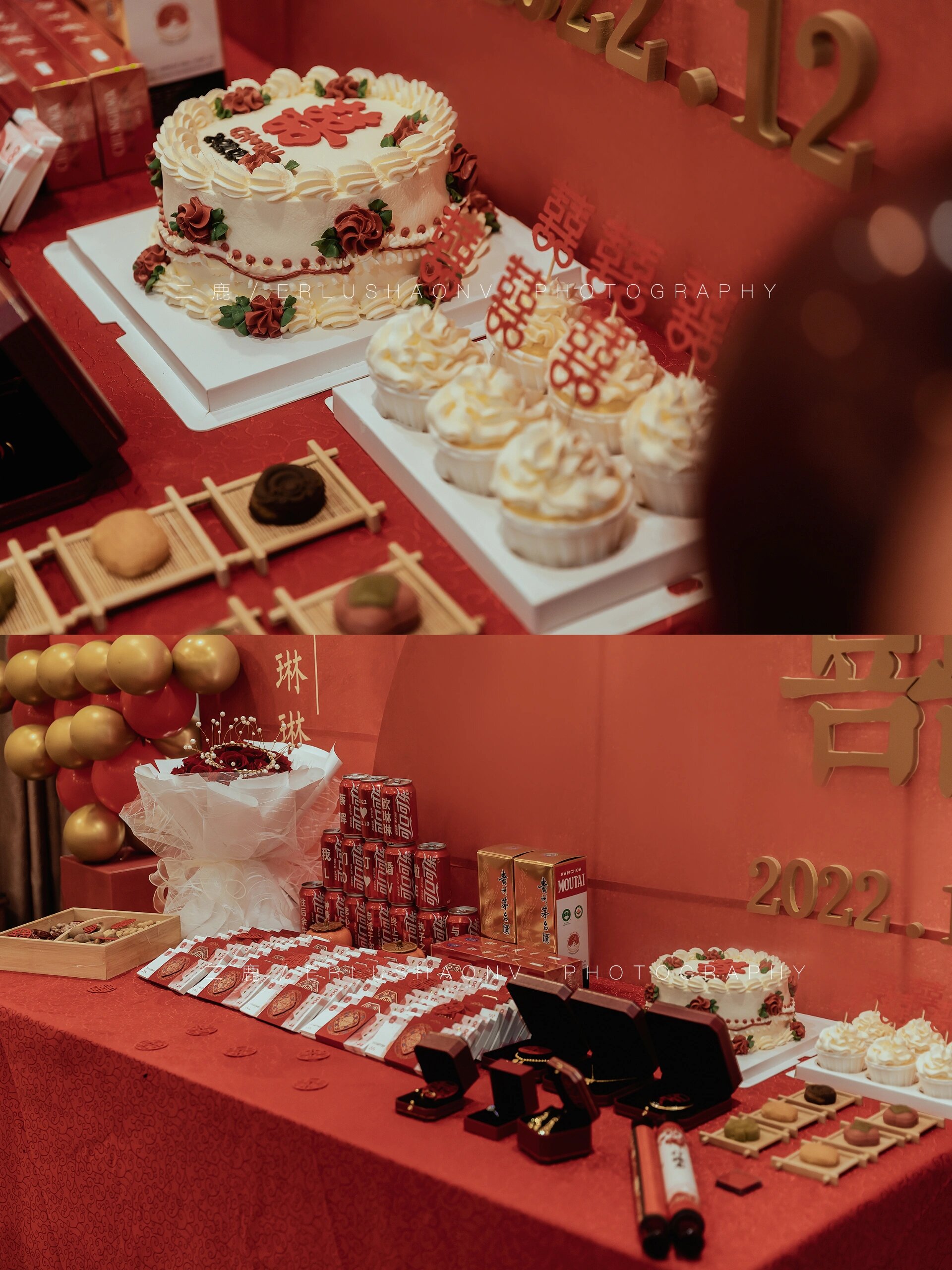 自己布置的订婚宴也可以很出片|订婚宴跟拍 这次订婚宴是客人小姐姐