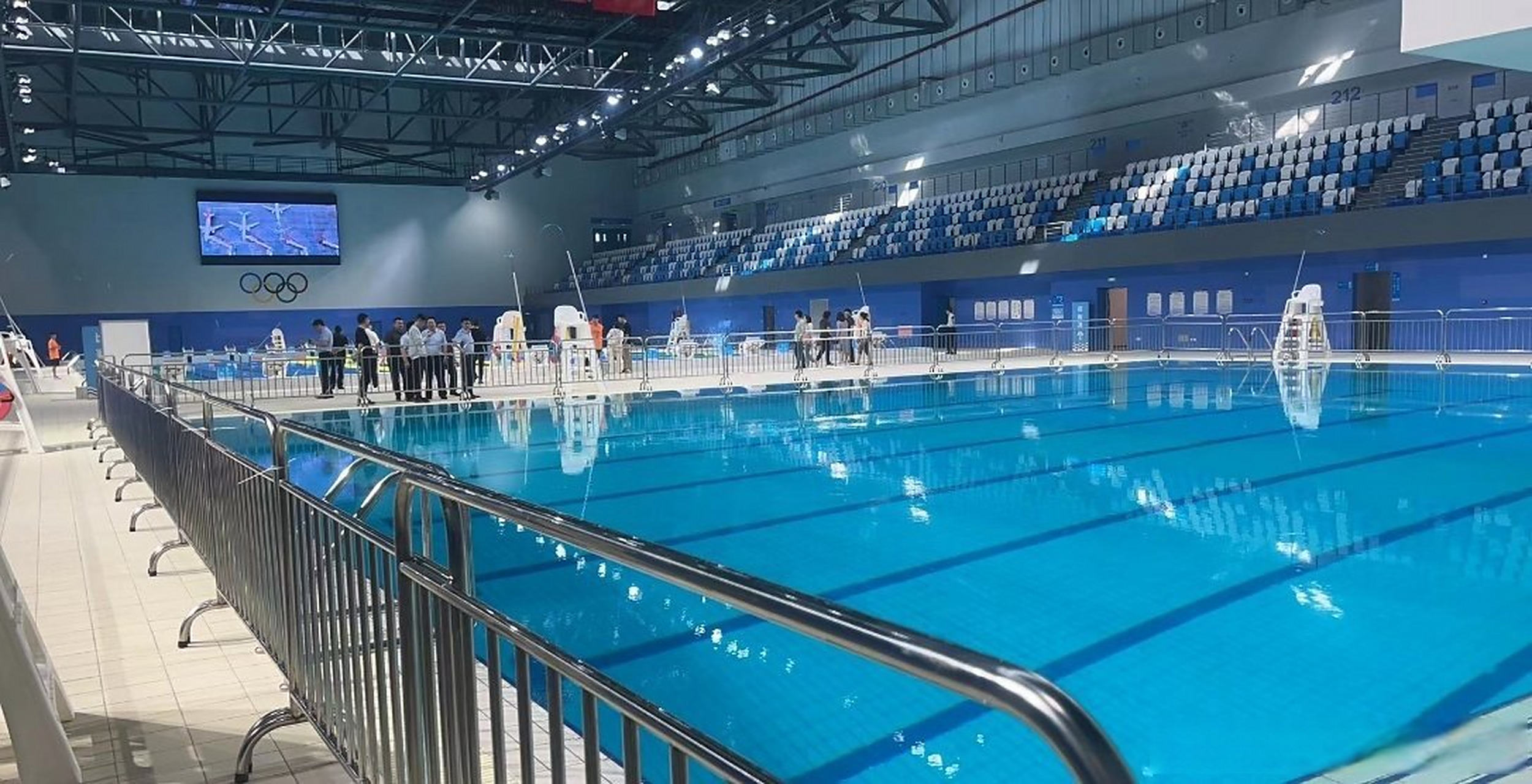 盐城奥体中心街牌游泳馆开业仪式盛大举