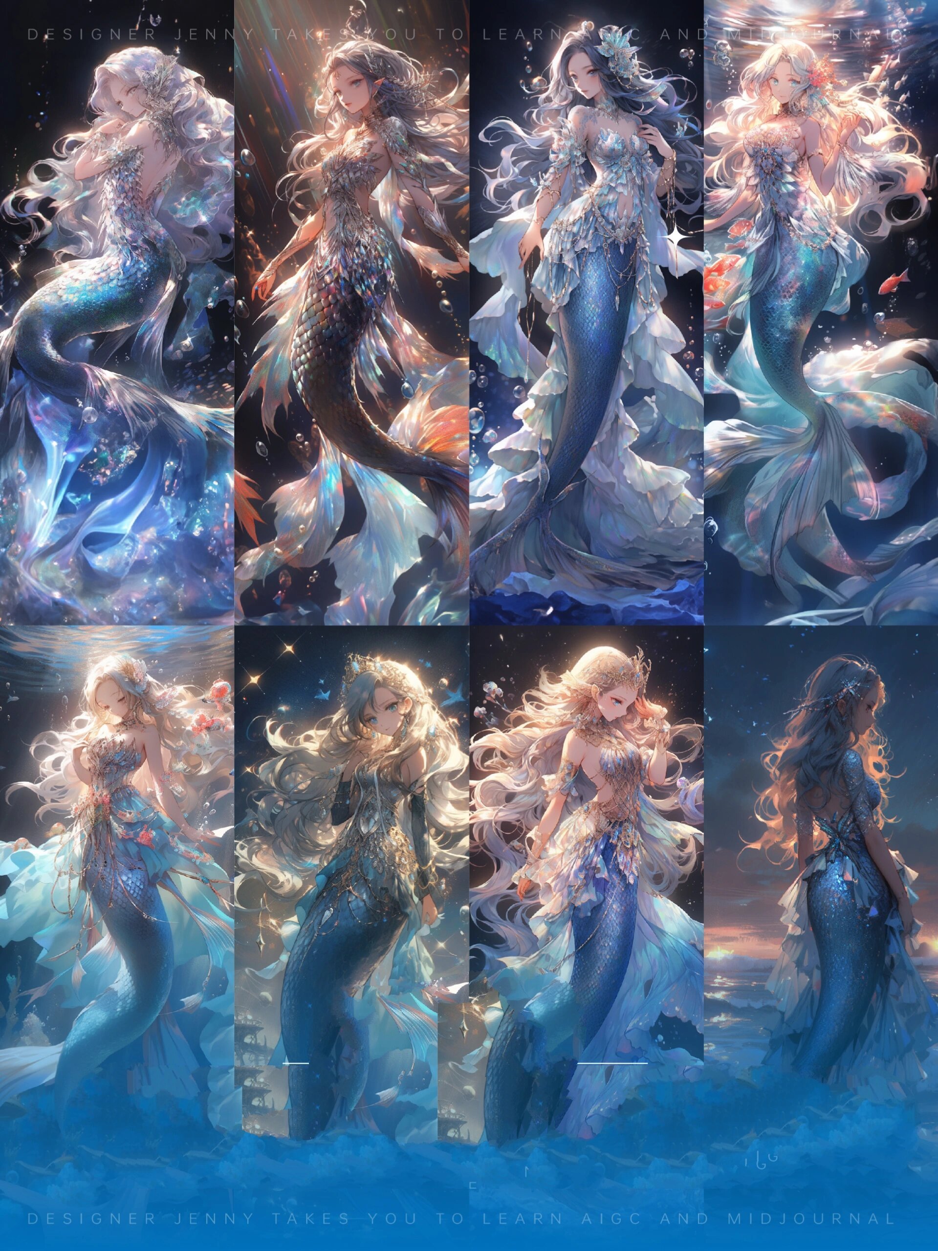 🌊✨ 大海的传说