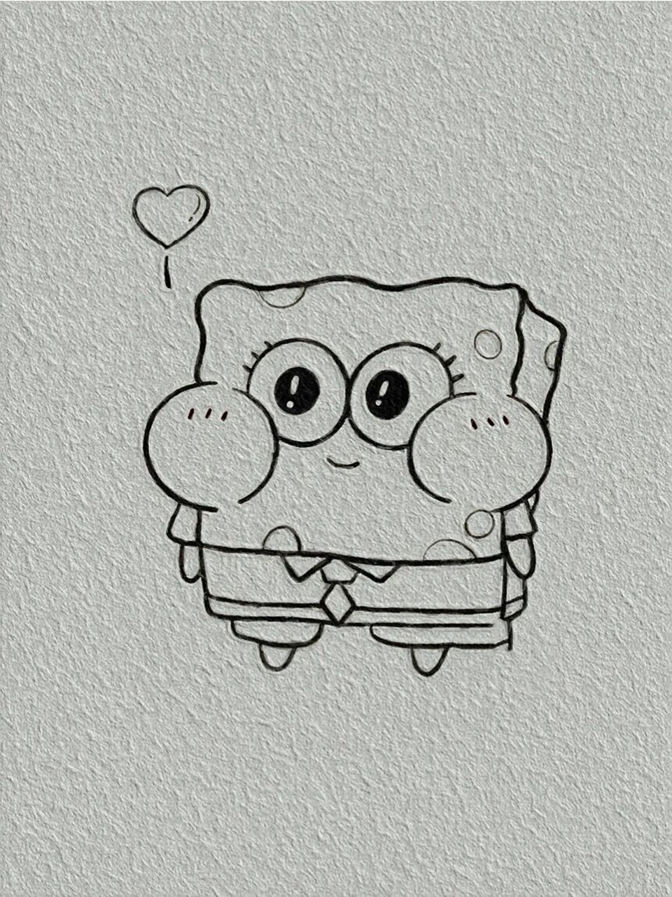 海绵宝宝简笔画附教程 海绵宝宝简笔画附教程