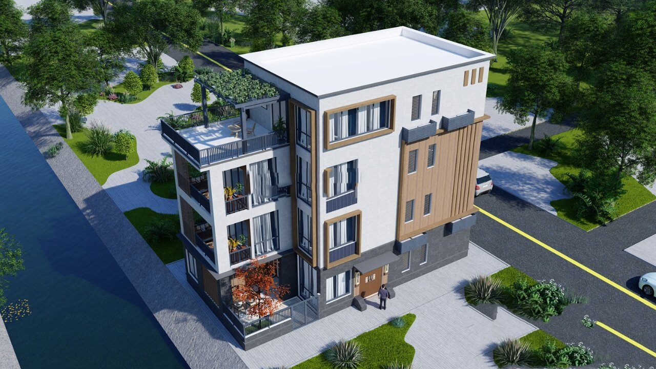 农村四层自建房带商铺设计如何颠覆你认知!