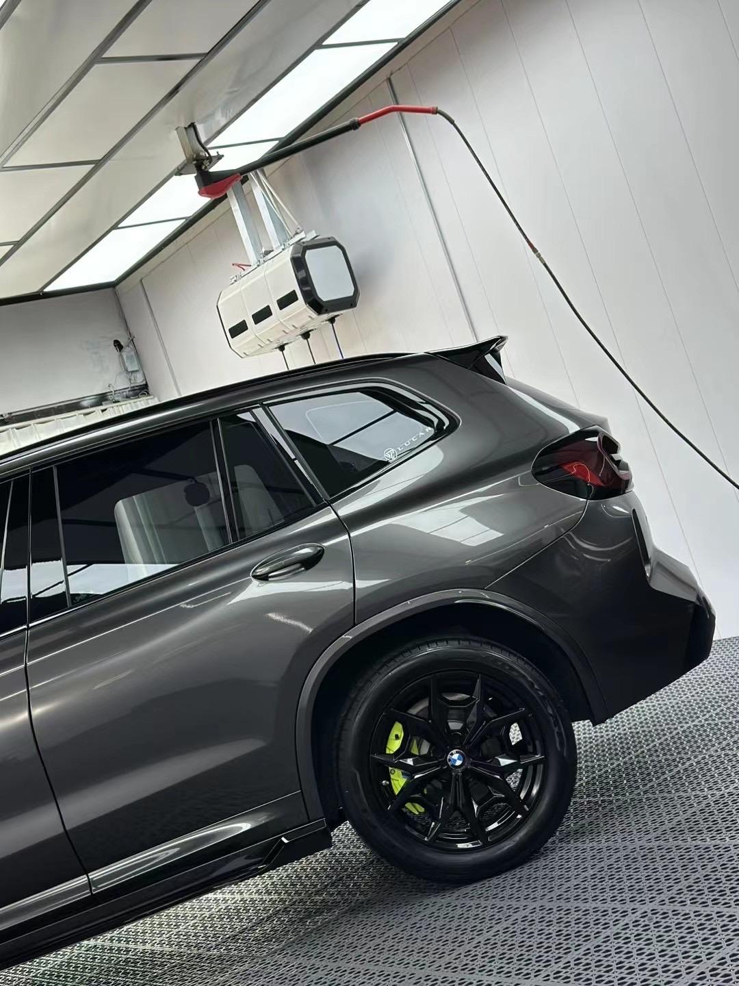 宝马x3改装作业全车升级x3m黑武士套