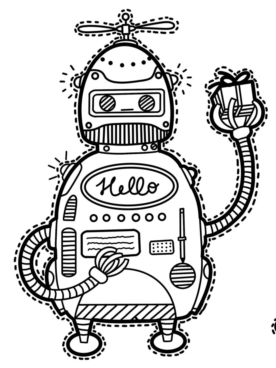 童趣素材——机器人系列3