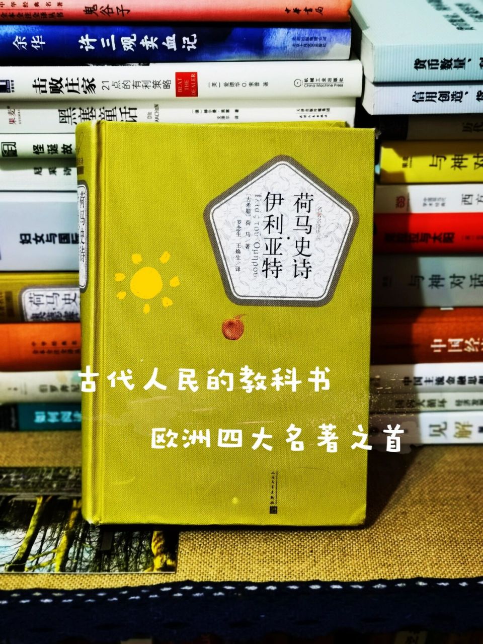 1《荷马史诗》| 欧洲四大名著之首 96这本书给人巨大的勇气,which在