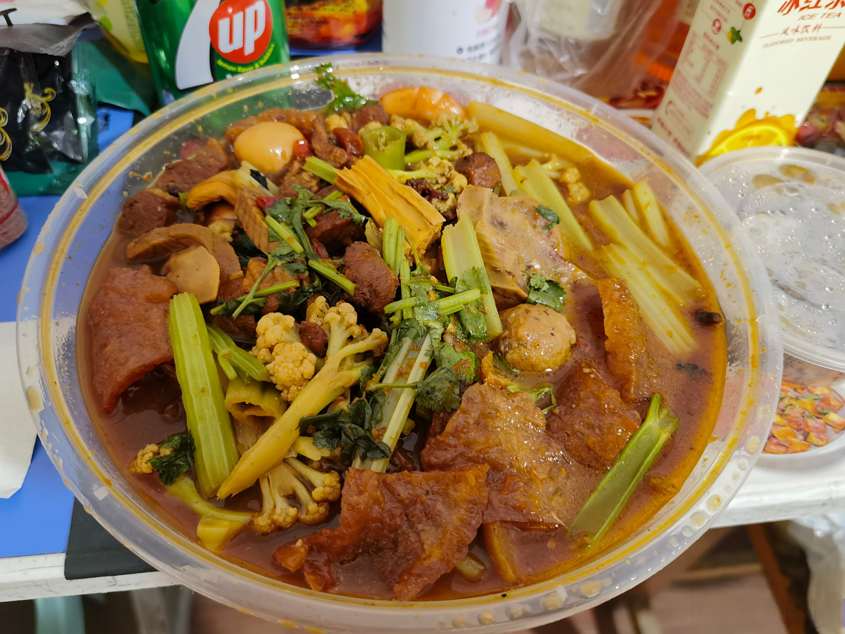 就为了吃这一口涌上心头的大席折菜[馋嘴] 从城南跑到城北 还好最后不