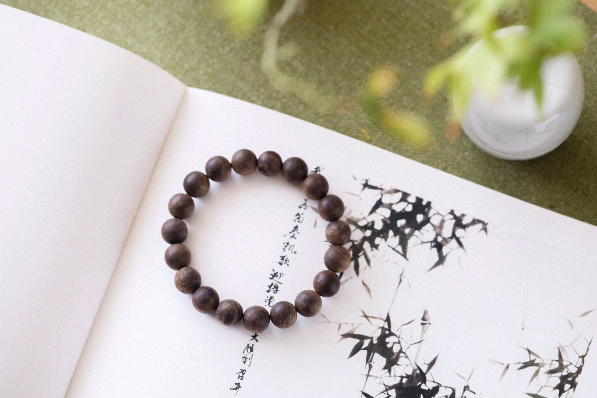 全品相老料 | 海南黎峒沉香佛珠手串