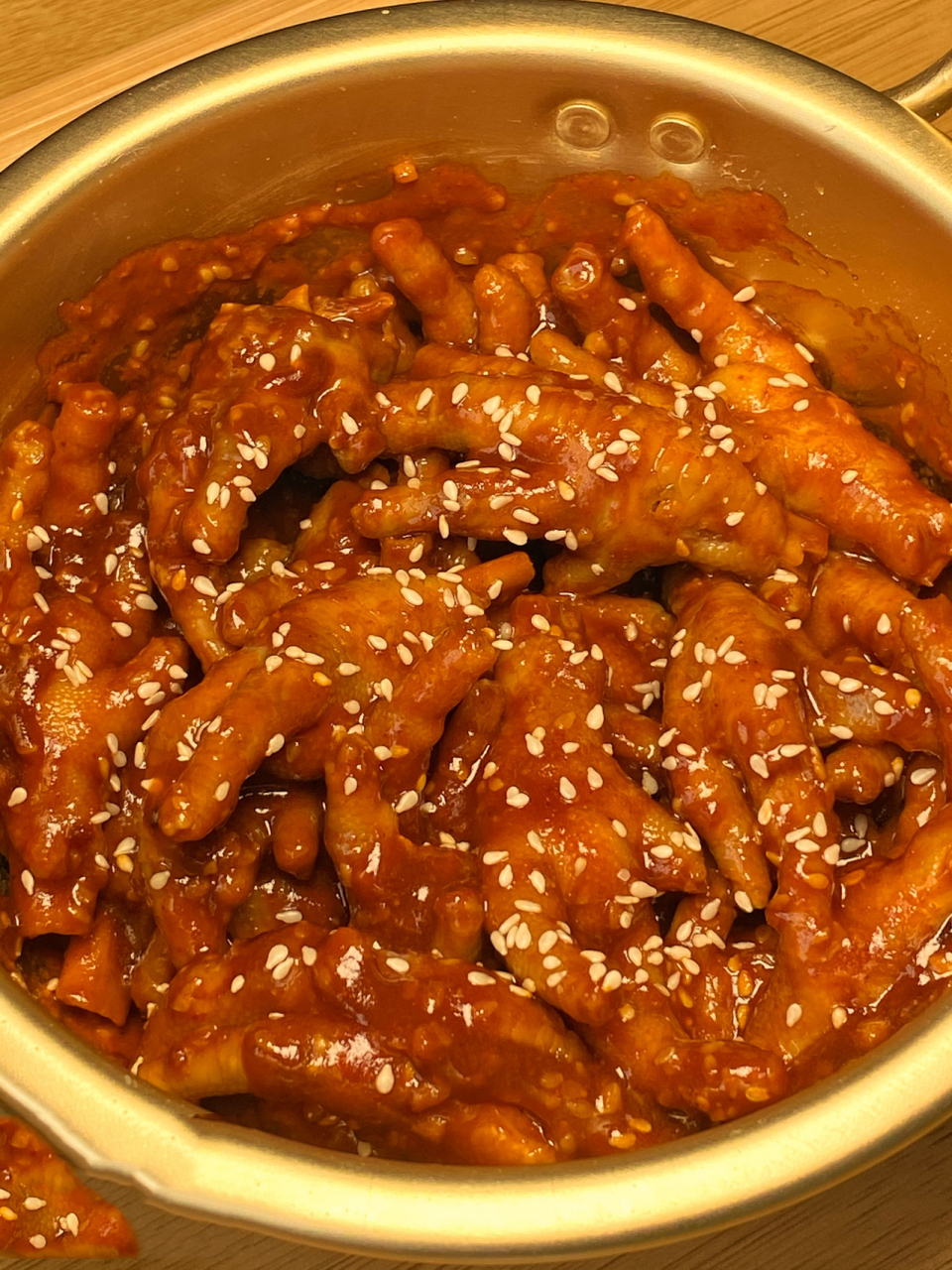 放过的韩式鸡爪75零难度7575 看韩剧里的韩式辣鸡爪把我馋哭了