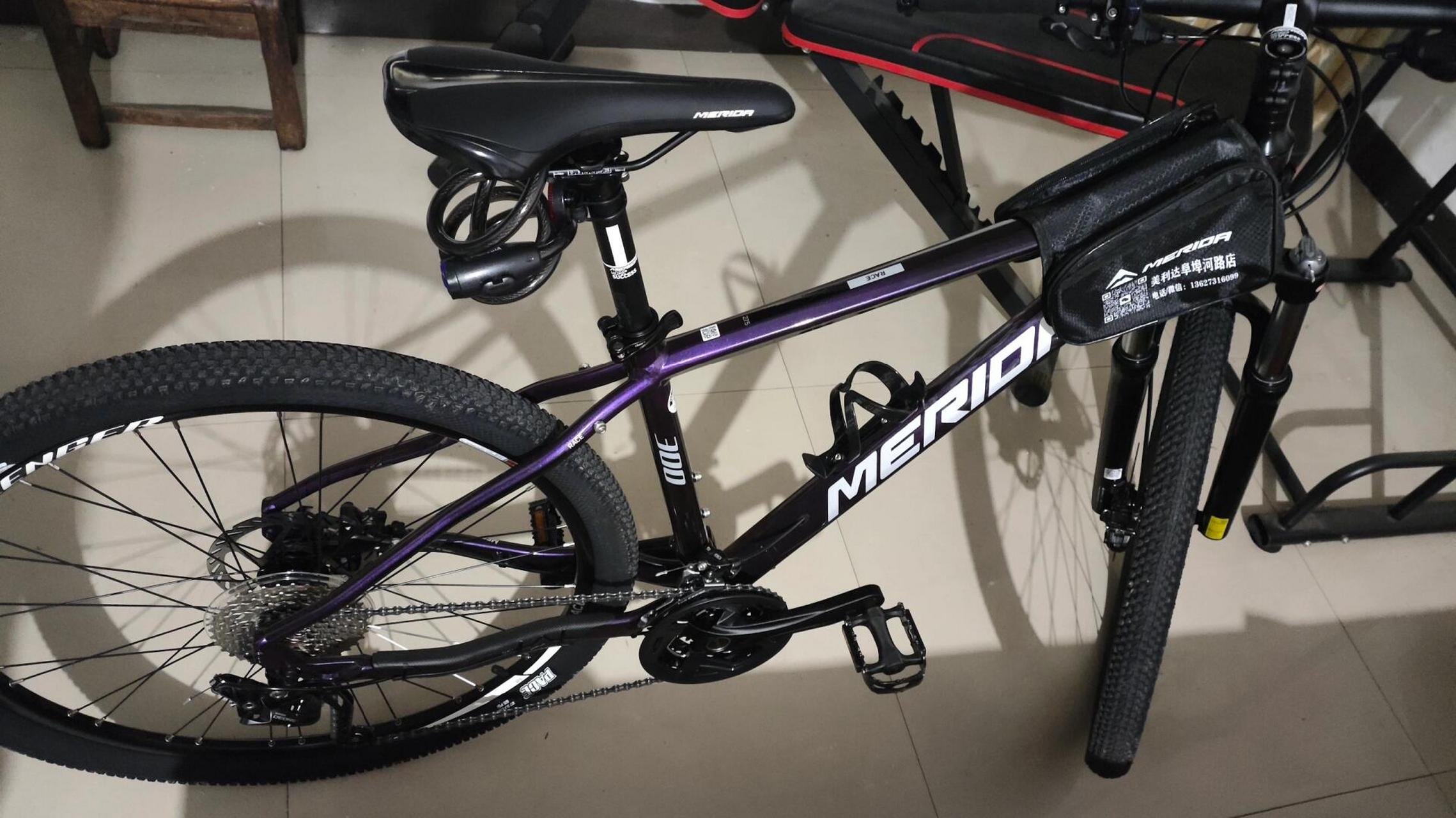 提新车美利达挑战者300 周六线下门店去提了辆 山地车 美利达挑战者