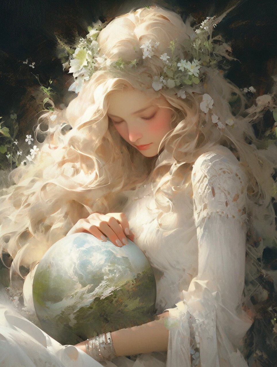 《希腊神话系列》 	 盖亚(gaia),是希腊神话中的大地女神,拥有非常