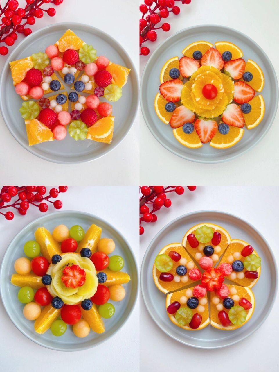 创意水果拼盘|节日氛围感满满橙子水果拼盘 弟弟超级爱吃橙子92,我