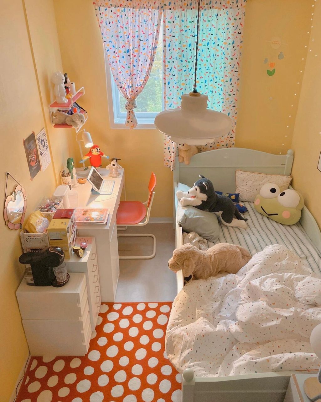 9299女生小户型卧室布置 | 好可爱~90