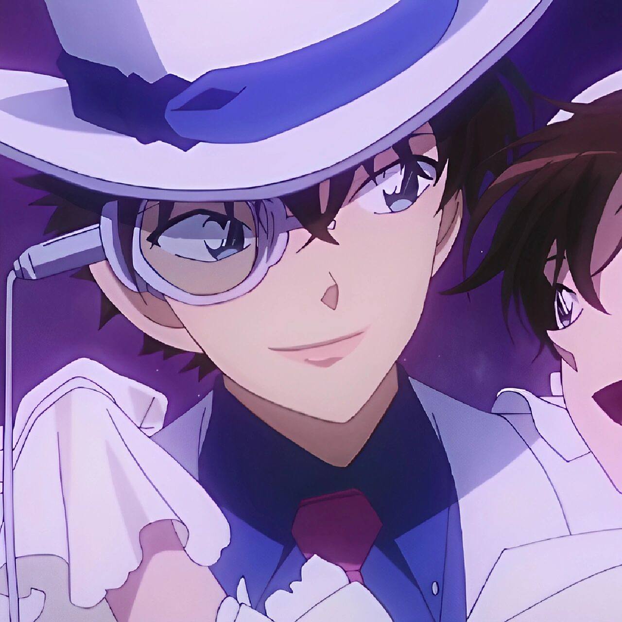 黑羽快斗72中森青子 情侣头像 快斗是大笨蛋!