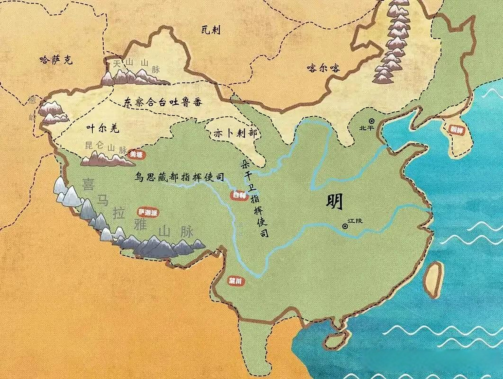 明朝都城:南京 我才知道明朝京师:应天府就是(南京)  文盲涨知识的