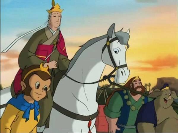 白龙马,蹄儿朝西!90后经典动画片!