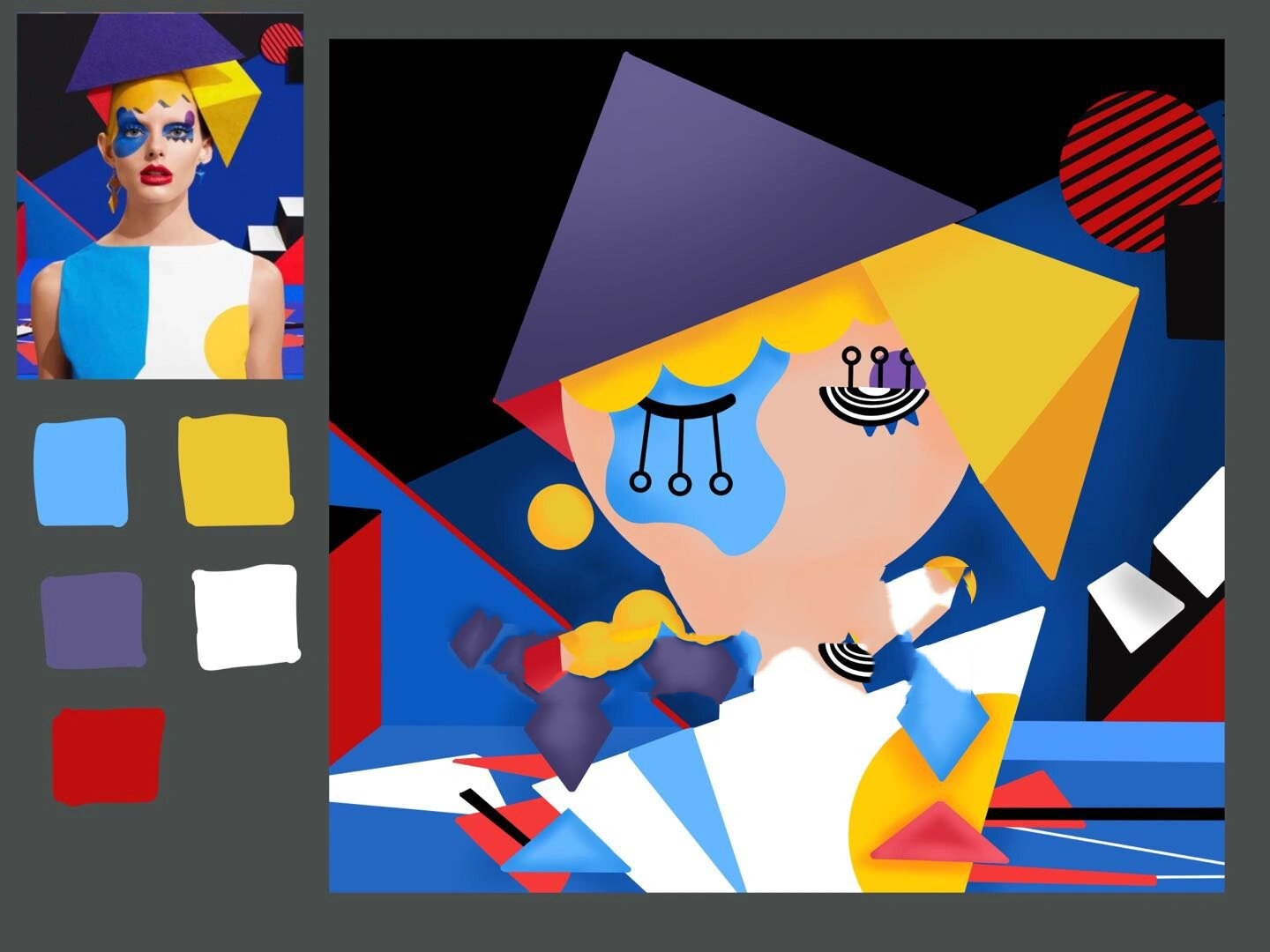 色彩构成——色彩解构与重组