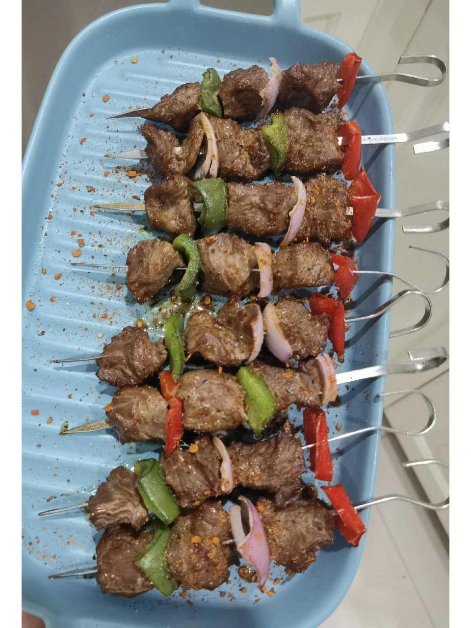 海氏i7新机试烤第一弹～吊炉烤牛肉～ 新烤箱,第一发试手吊炉烤肉!