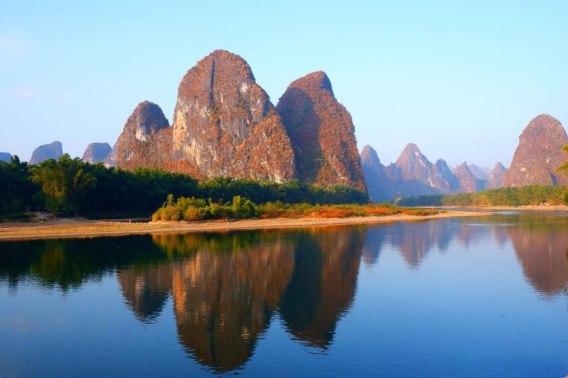 桂林阳朔三日游有什么推荐的路线吗 一,桂林～兴坪:以兴坪古镇为主,游