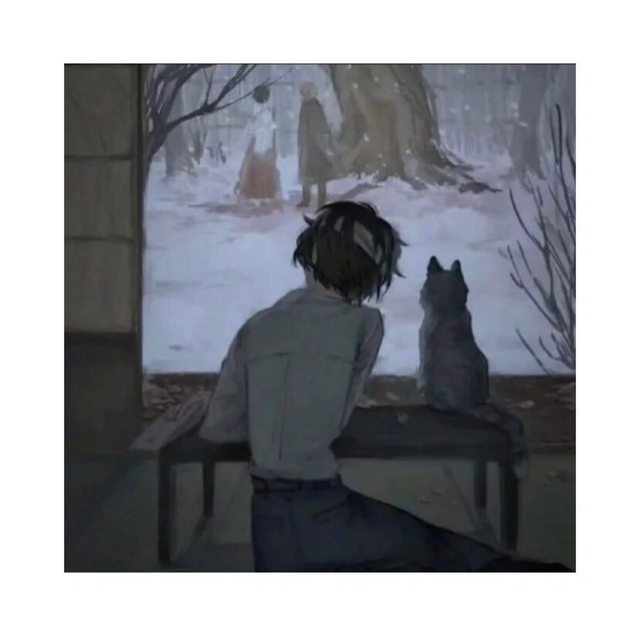 动漫男生头像 都是背影或者侧脸头像