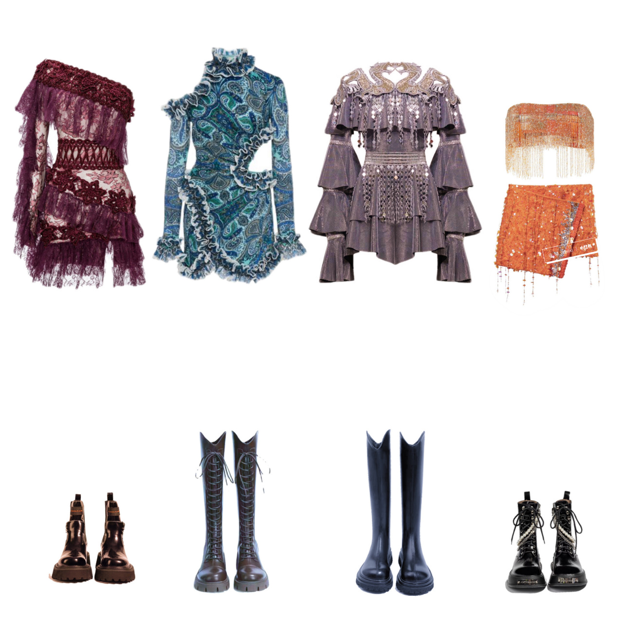 自配女团打歌服|已经感受到了科切拉的风  适合哪个女团呢 不限人数哦