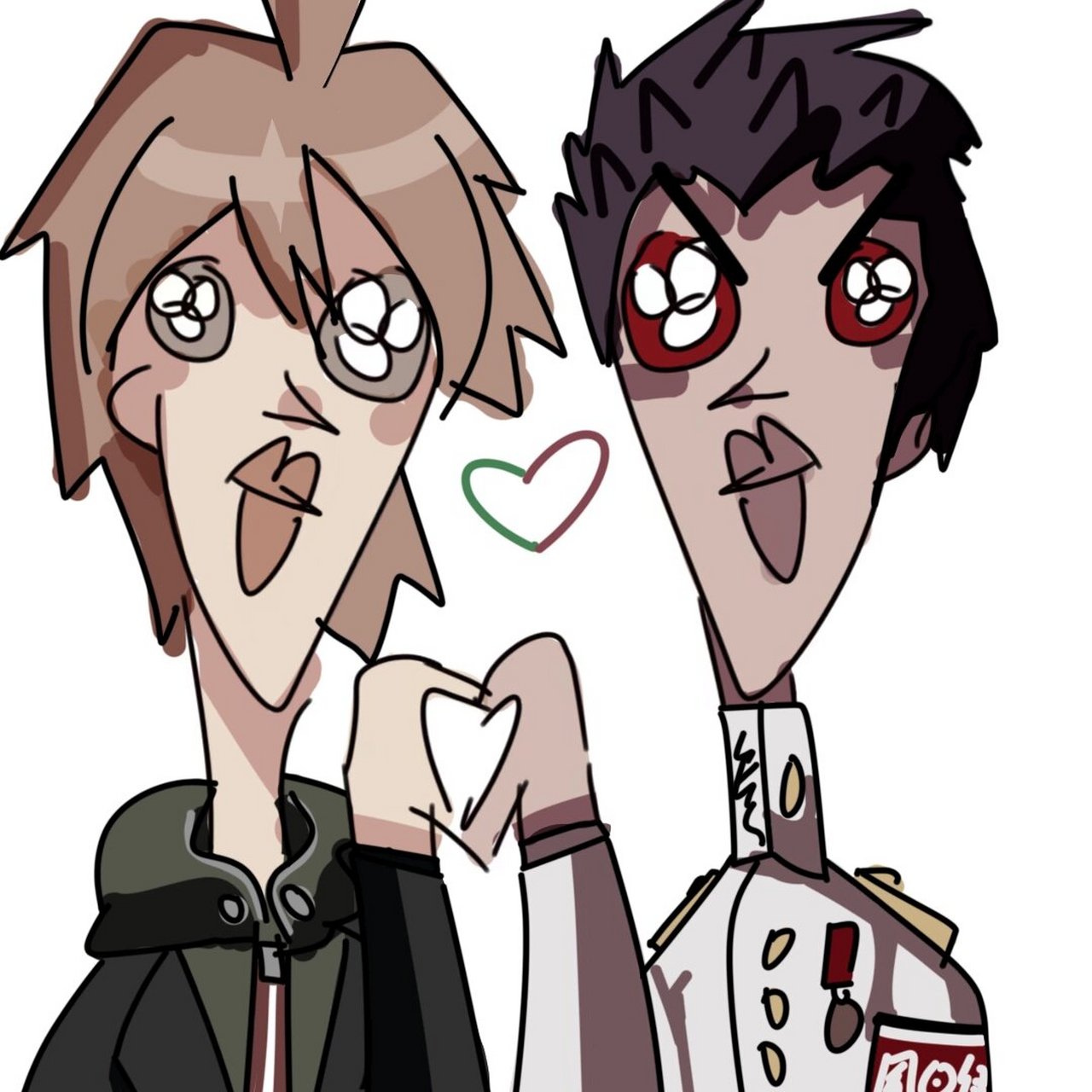 男男情侣头像高质ins高级质感 #苗石# #弹丸论破cp