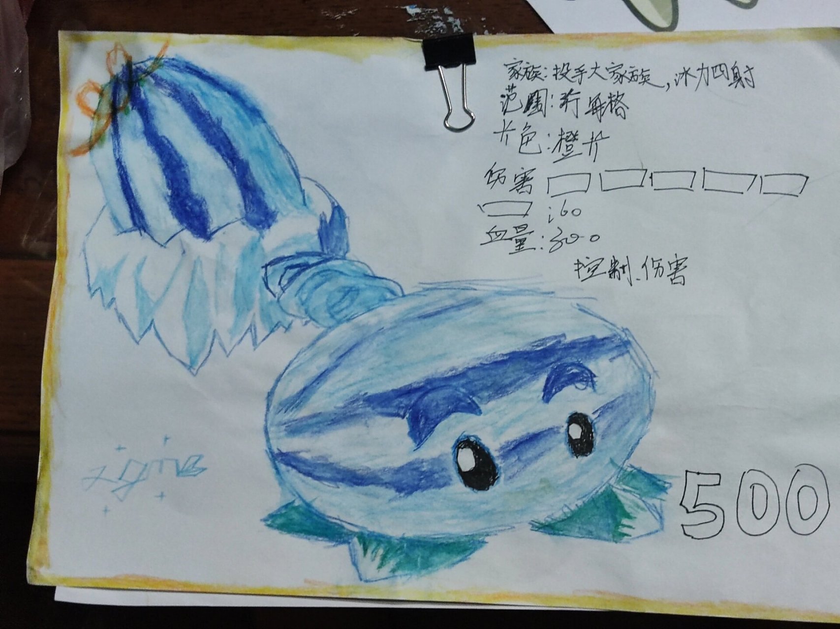 冰西瓜投手 随笔一画