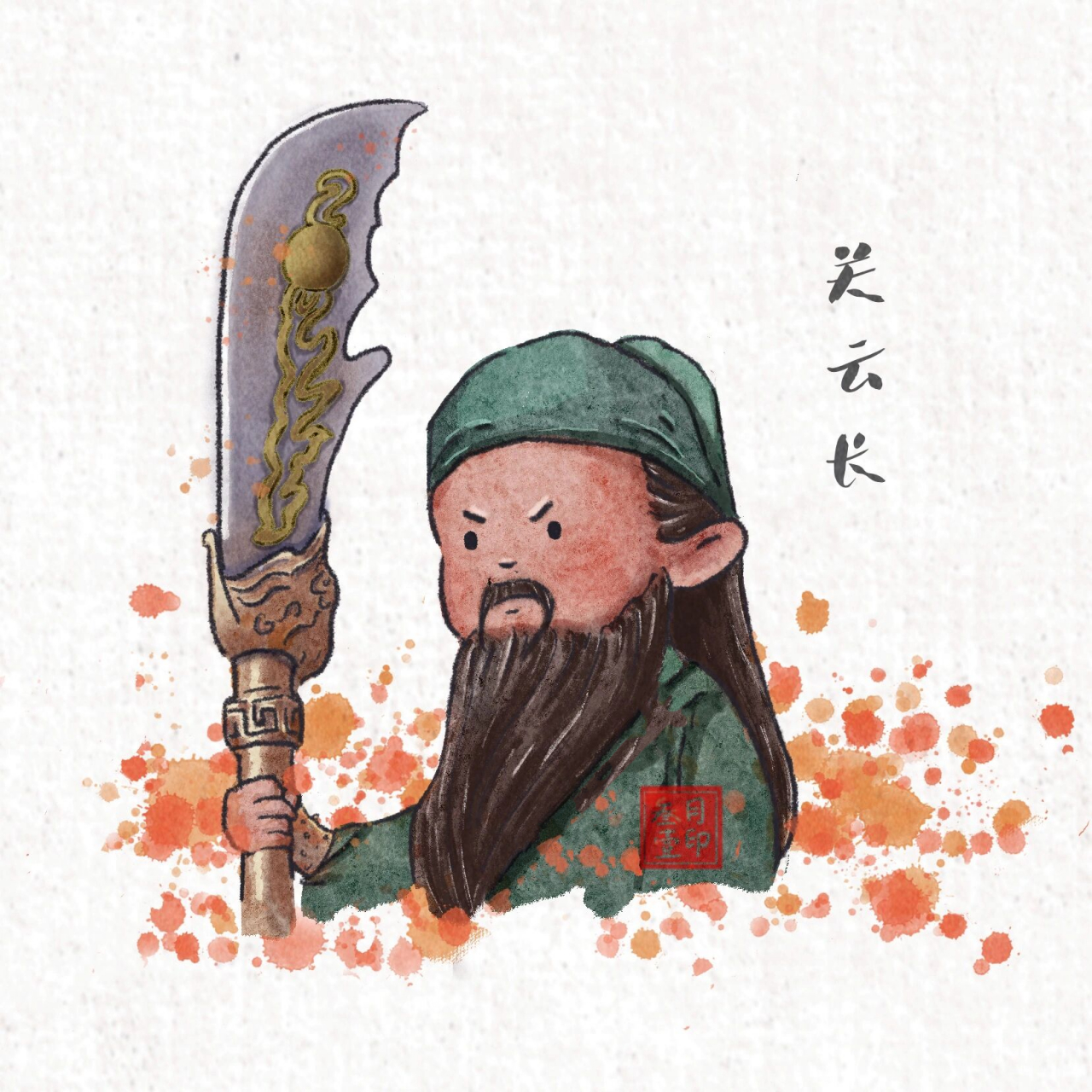 原创插画|q版三国人物合集9215随意转载盗用 整了个合集方便大家