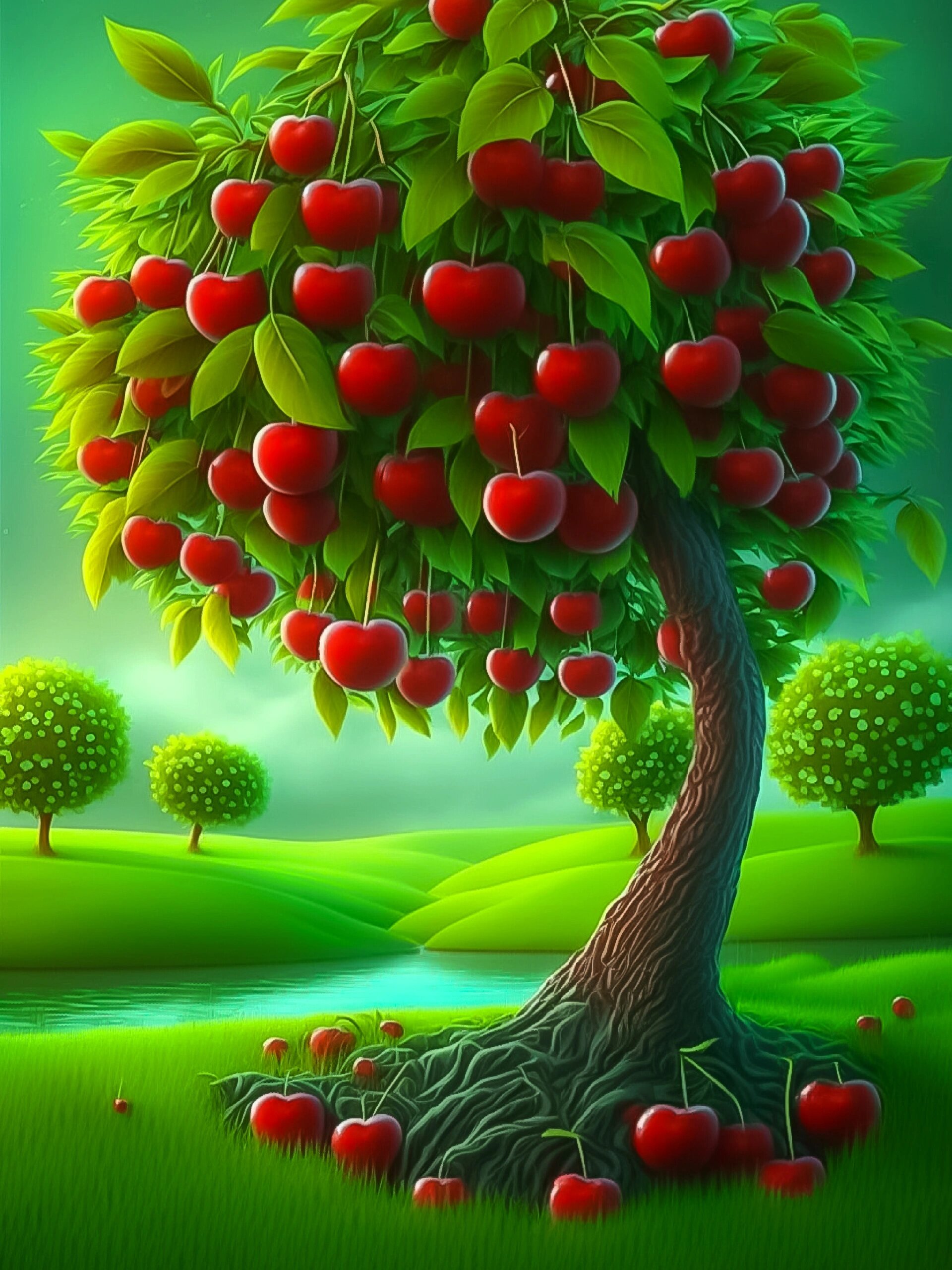 治愈系苹果🍎树