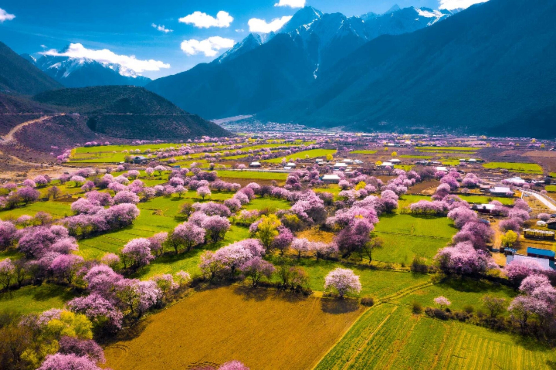 房山桃花沟风景区图片