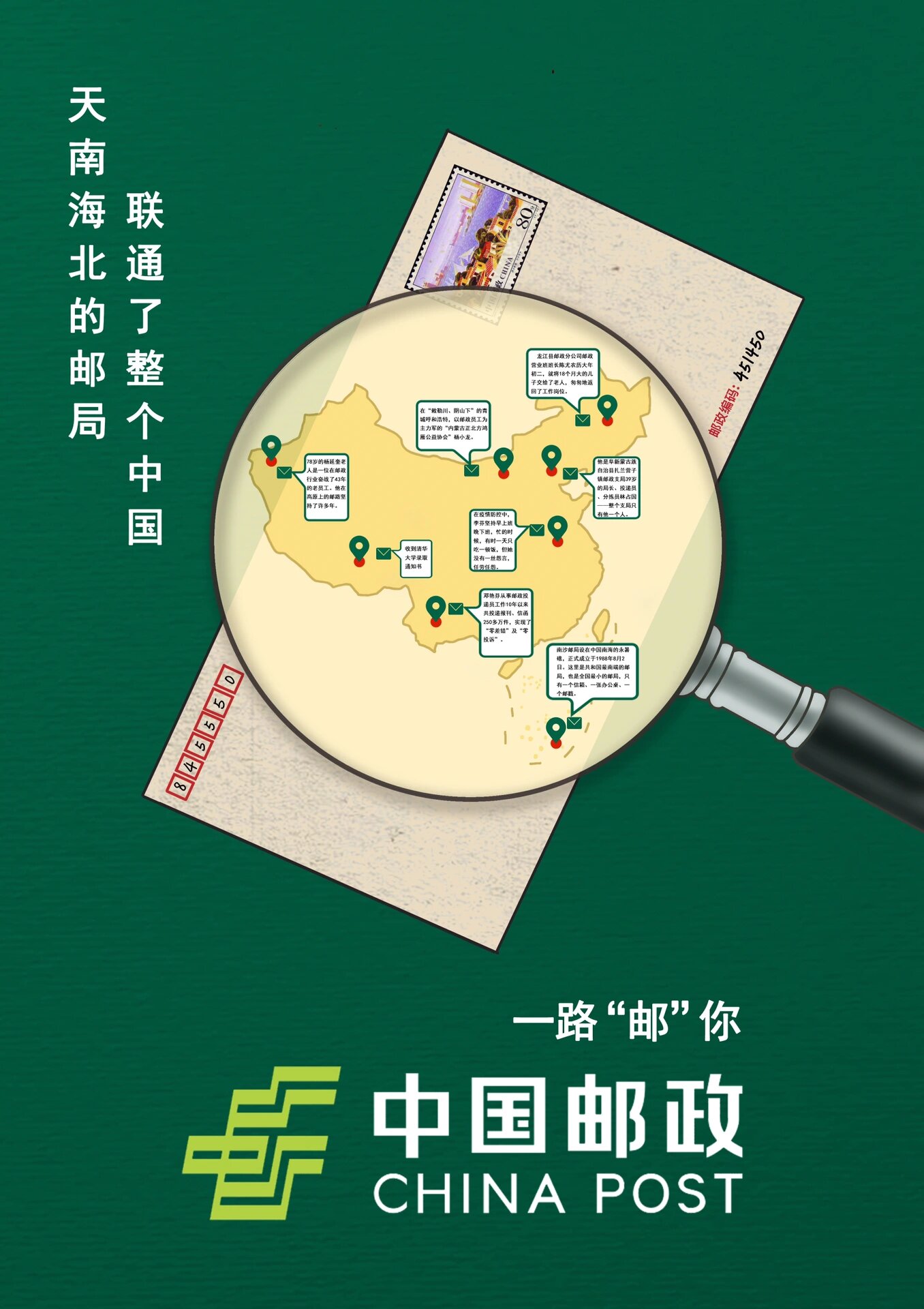 中国邮政海报设计
