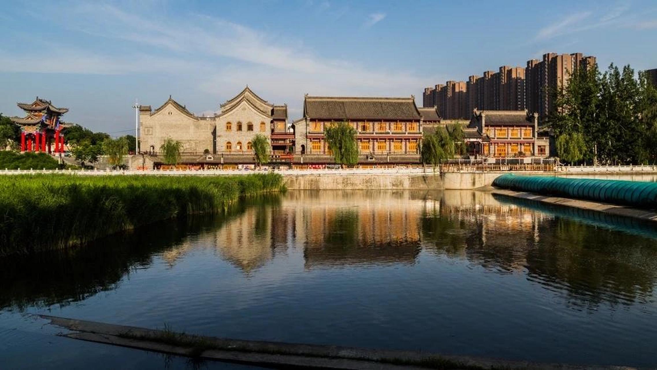 渭南老街建筑很有特色,缺少的是一个文化创意.