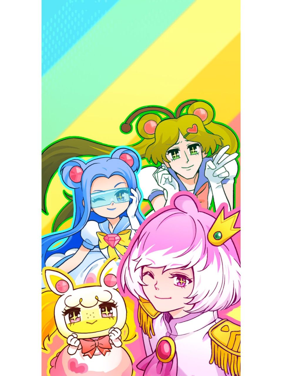 超迷你战士壁纸|萌啦啦公主系列 什么?公主与王子即将组团出道!