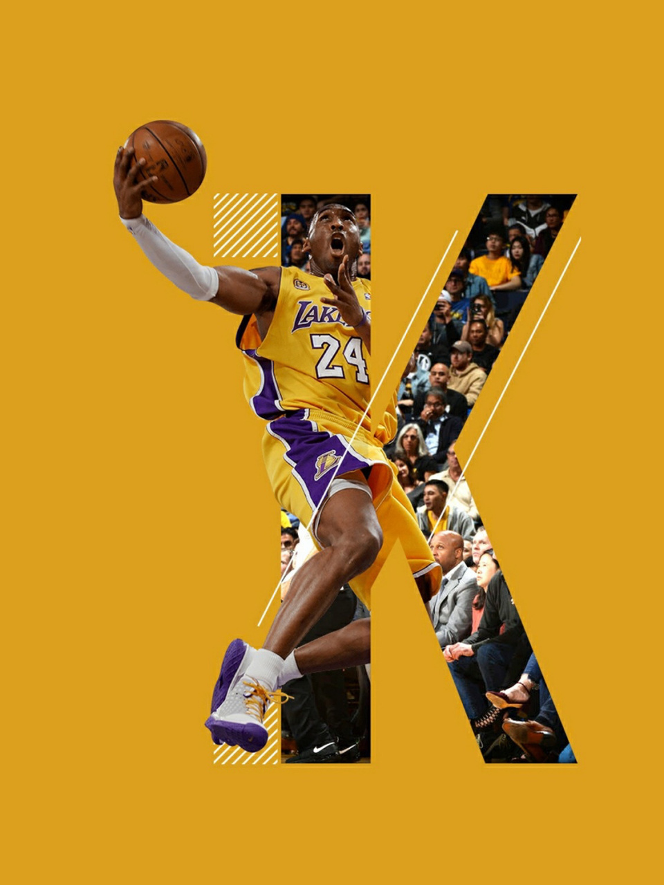 手机壁纸 科比 曼巴精神永远激励着我前行